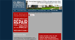 Desktop Screenshot of globalconcretelifting.com